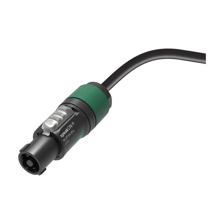 2-Pair Speaker Cables with Neutrik 50A SpeakON Connectors