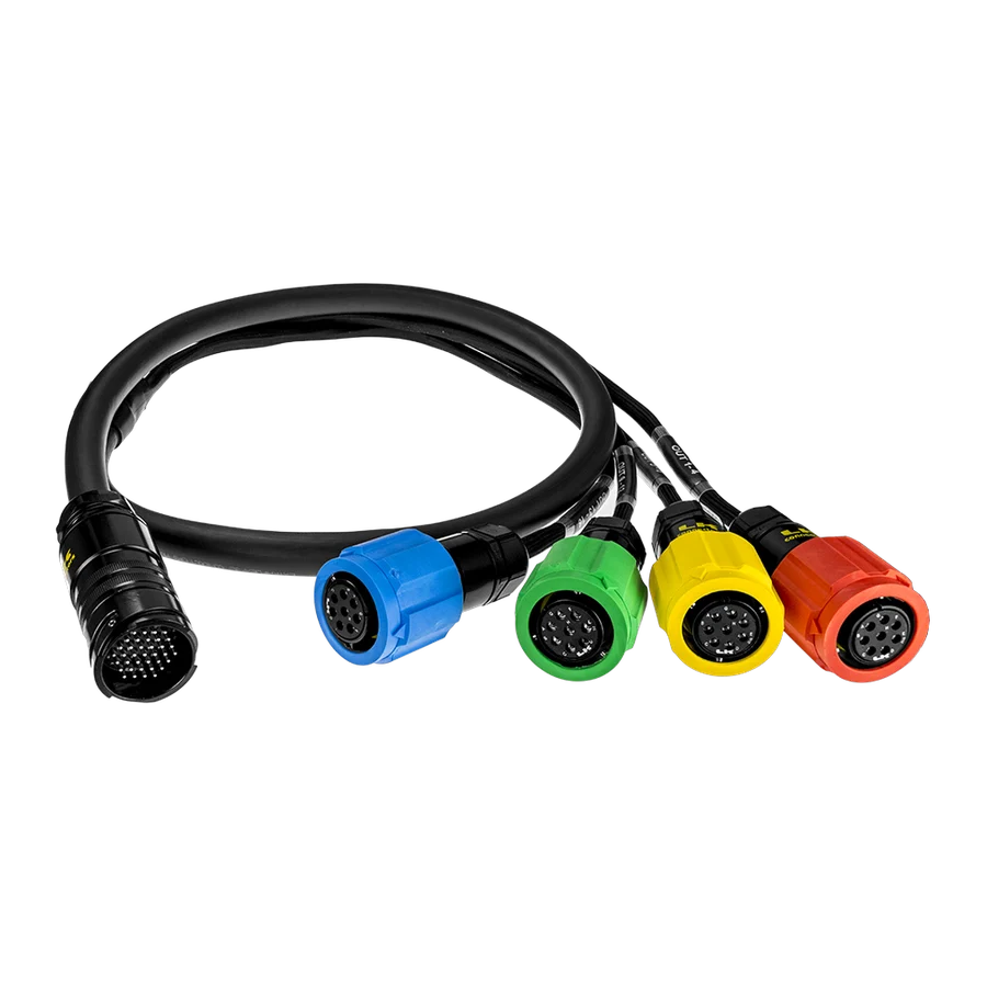 Speaker Breakout LK 37-Pole to 4x LK 08-Pole Speaker Connectors (CA-COM)