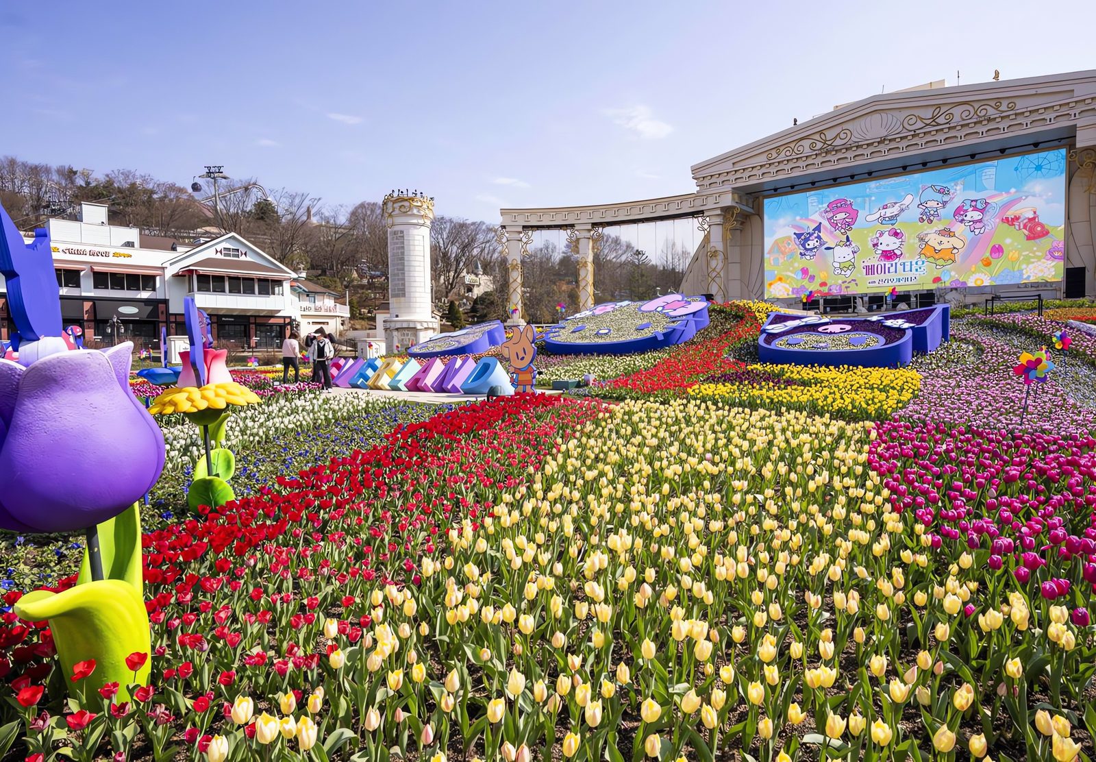 에버랜드 Four Seasons Garden 시공 현장 2